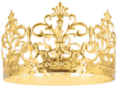 Dekoracja Ozdoba na Tort Ciasto ZŁOTA KORONA 10cm