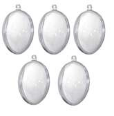 Jajko akrylowe 10cm  5 szt. 1 op.