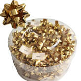 Rozety przyklejane 3 cm, złote 50 szt. 1 op.