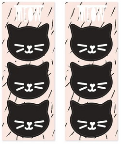 Torebki Papierowe Podziękowania KOTKI Koty 6szt.