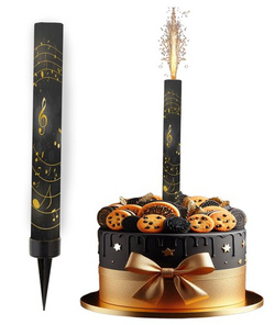 Fontanna Tortowa NUTA CZARNE TŁO 1szt.