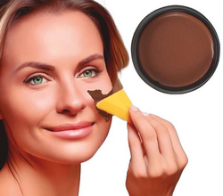 Farba Farbka do Makijażu Malowania Twarzy BRĄZOWA