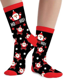 Skarpetki Dziecięce Świąteczne MIKOŁAJ 28-35