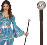 LASKA Disco KULA DYSKOTEKOWA Błyszcząca Lata 80