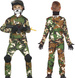 Strój Kostium ŻOŁNIERZ Wojsko Komandos 7-9 lat