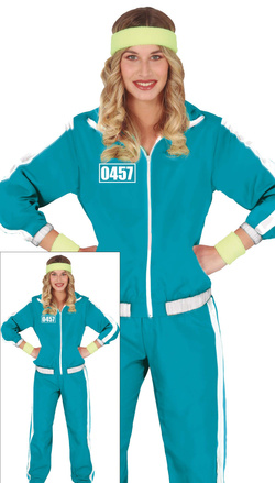 Kostium Strój Damski DRES GRACZA Gra Bal, M