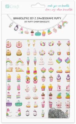 Bransoletki z Zawieszkami DIY Łańcuszek Rainbow