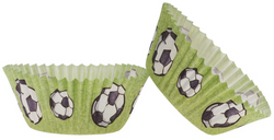 Papilotki Foremki do Muffinek PIŁKA NOŻNA 25szt.