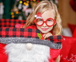 Świąteczny Pokrowiec na Krzesło SKRZAT 45x65 cm