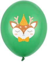 Balony 30 cm, Jelonek, Pastel Emerald Green