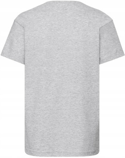 Koszulka SZARA T-Shirt Bawełniany 5-6 lat, 116cm
