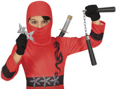 Zestaw Akcesoria NINJA Nunchaku Miecz Shuriken