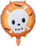 Balon Foliowy CZASZKA Halloween Urodziny 45cm
