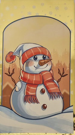 Woreczki Foliowe XMAS Metal Nadruk - Kolor 20x35cm