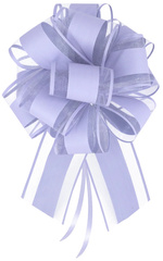 Kokarda Ściągana Prezentowa FIOLET Urodziny 20cm