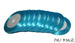 Tasiemka satynowa 6 mm, turkus