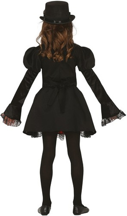 Kostium Strój Sukienka GOTYK Halloween 5-6 lat