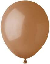 Balony A50 pastel 5" - kawowe 76/ 100 szt.