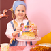 Topper na tort KONIKI Konie Happy Birthday 14cm