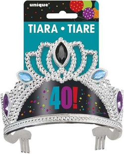 Tiara na 40 Urodziny, 1 szt.