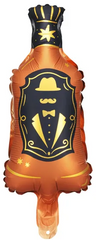 Balon Foliowy do Girland Butelka Whisky, 27 x12cm