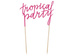 Topper na tort Aloha - Tropical party 22,5cm, 1szt