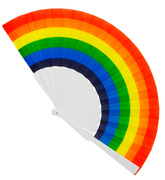 WACHLARZ Składany Kolorowy TĘCZOWY Parada LGBTQ+