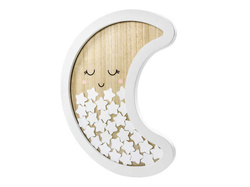 Drewniana księga gości Księżyc, 38,5x30cm, 1 szt.