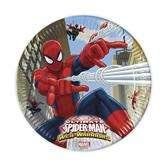 Talerzyki Spiderman Ultimate, 23 cm, 8 szt.