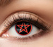 Soczewki 3 miesięczne, PENTAGRAM Czerwone