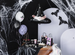 Torebka na prezenty Czarny Kot Halloween 1 szt.