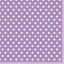 Serwetki FIOLETOWE KROPKI, 33x33cm, 20szt, 1op