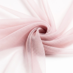 TIUL Materiał Dekoracyjny BRUDNY RÓŻ 1,5 x 10m