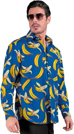 Koszula z Długim Rękawem BANANY Aloha UV XXL