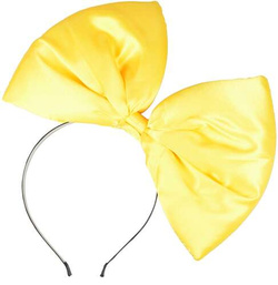 Opaska na Głowę KOKARDA Żółta Mucha Myszka