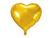 Balon foliowy Serce, złoty, 45cm, 1 szt.