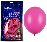 Balony Pastelowe Różowe Urodziny 12cm 100szt.