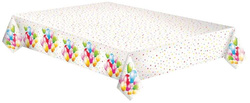 Obrus Papierowy BALONY Baloniki Urodziny 120x180cm