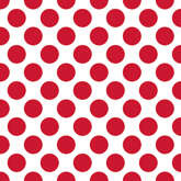 Serwetki Kropki biało-czerwone 33 x 33cm, 20 szt.