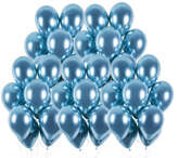 Balony Glossy 12 cm (5") niebieski, 50 szt.