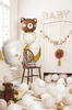 Balon Foliowy Grzechotka MIŚ Baby Shower 61x88cm