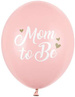 Balony  Mom to Be, Pastelowy Różowy, 30cm, 1 szt.