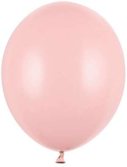 Balony Pastelowe Różowe Urodziny 12cm 100szt.