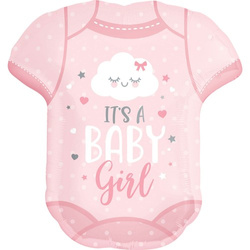 Balon foliowy It's a Baby Girl 55cm x 60cm 1 szt.