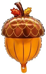 Balon Foliowy ŻOŁĄDŹ Żołędzie Jesień Las 41x58cm