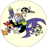 Opłatek tortowy 20 cm, Atomówki 1 szt.