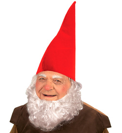Czapka CZERWONA Smerf Skrzat Krasnal Gnom Elf 
