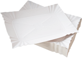 Tacka papierowa biała 14x20cm, 500szt.