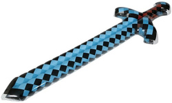 Dmuchany Diamentowy MIECZ Gra PIXELE Piksele 90cm