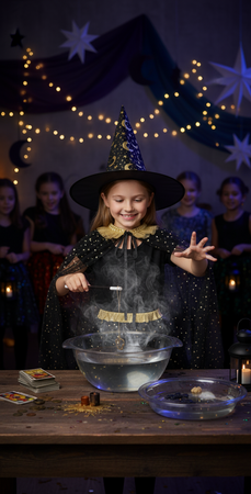 Zestaw Czarodziejka Wróżka Andrzejki 4el.